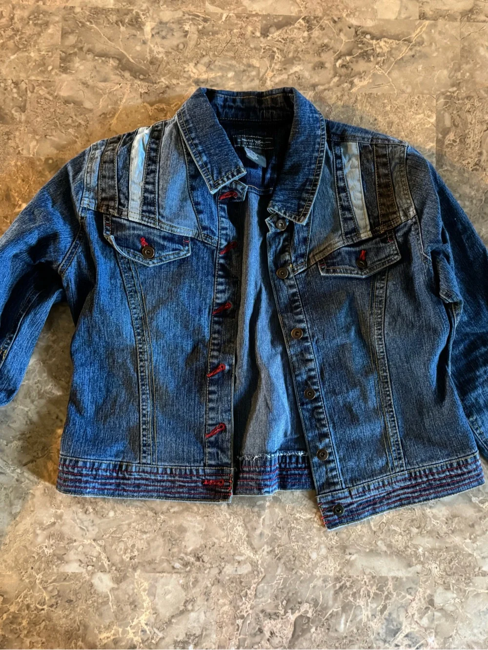 Vintage Blue Denim Jacket/Pant set